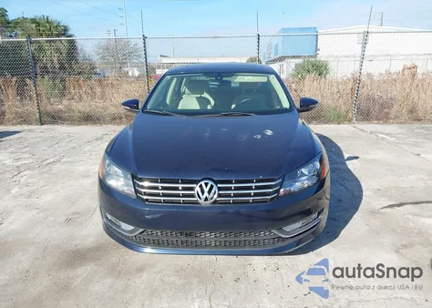 2012 Volkswagen Passat 2.0L Tdi Sel Premium z USA, uszkodzony, nr VIN 1VWCN7A31CC066363